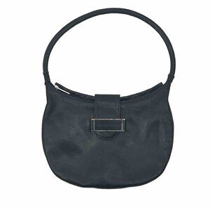 Fratelli Rossetti Black Leather Shoulder Bag